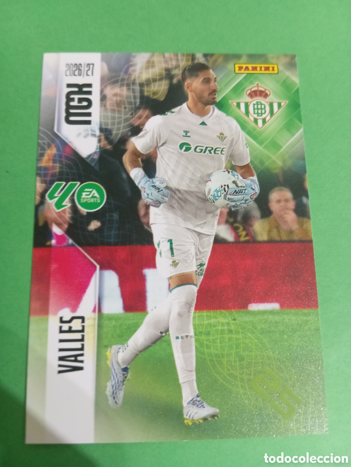 Cromos de f&uacute;tbol: Valles Betis n&deg;92 / PANINI MEGACRACKS 2026/2027
