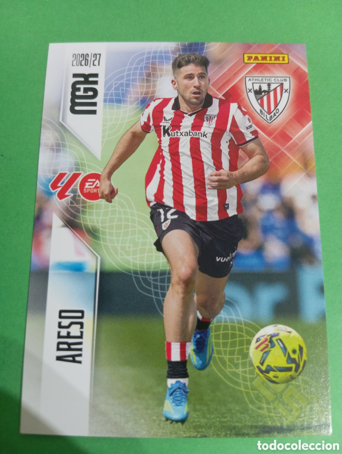 Cromos de f&uacute;tbol: Areso Athletic de Bilbao n&deg;40 / PANINI MEGACRACKS 2026/2027
