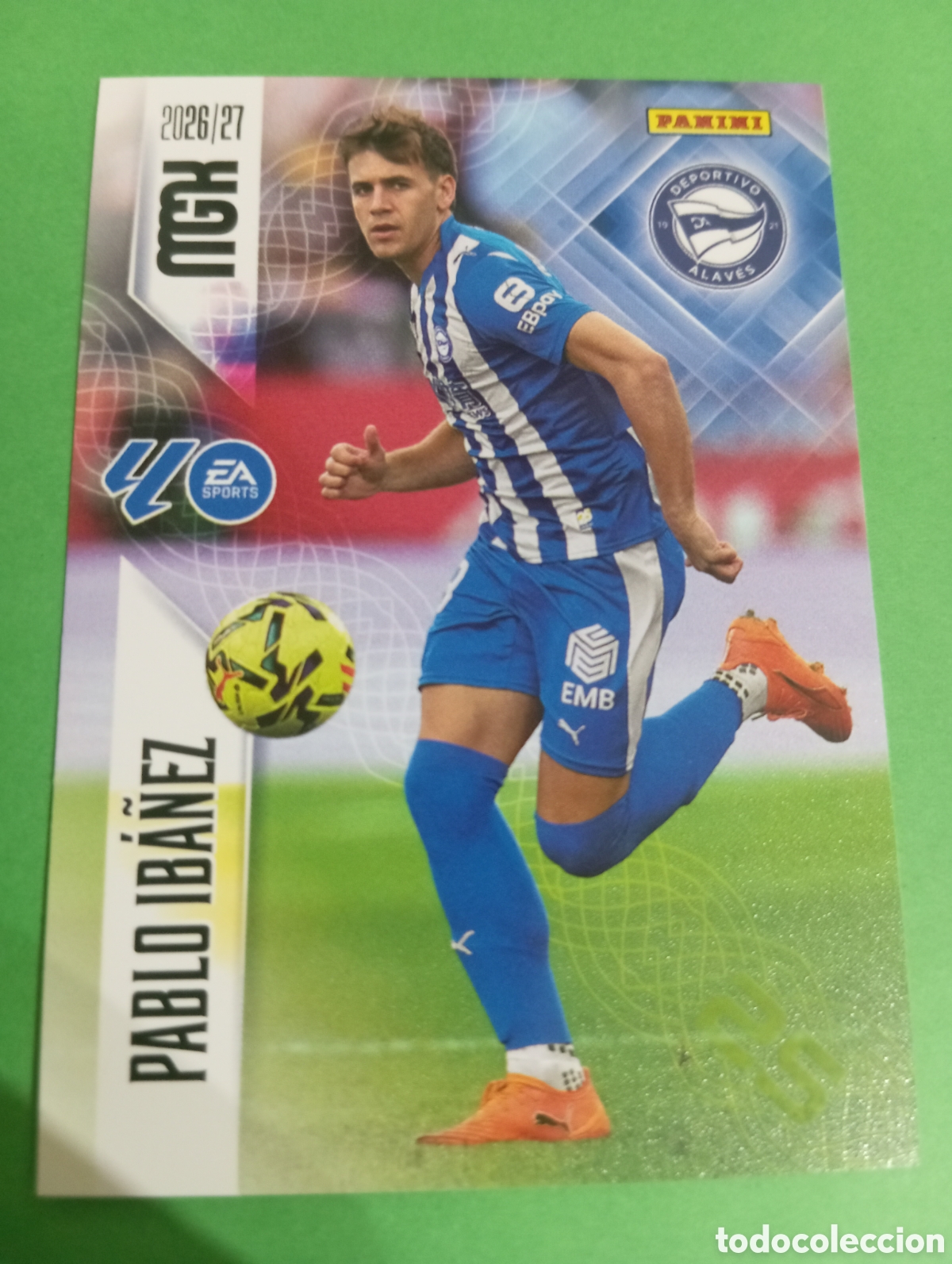 Cromos de f&uacute;tbol: Pablo Ib&aacute;&ntilde;ez Alav&eacute;s n&deg;31 / PANINI MEGACRACKS 2026/2027