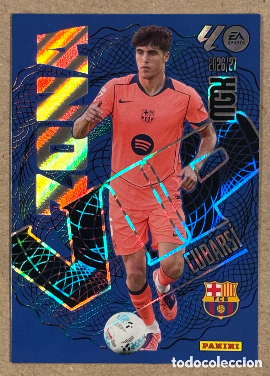 Cromos de f&uacute;tbol: CUBARS&Iacute; (FC BARCELONA). CARTA ZONA VIO PANINI MEGACRACKS MGK 2026/27. #391.