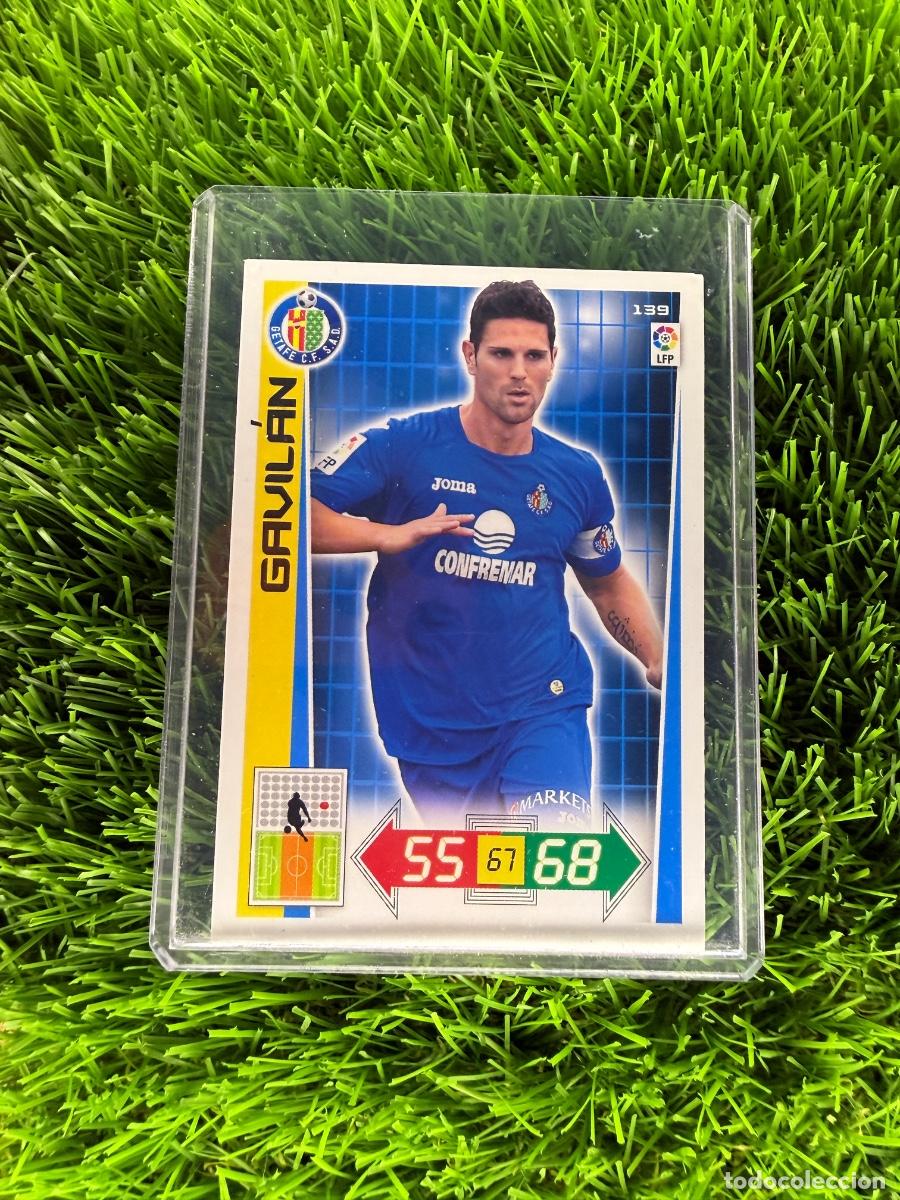 Cromos de f&uacute;tbol: N&ordm; 139 Gavil&aacute;n Getafe CF Adrenalyn XL 12 13