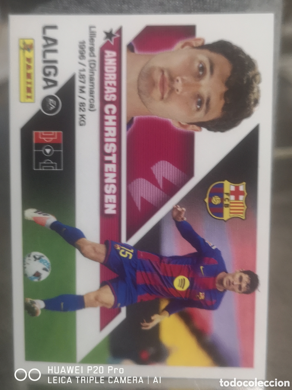 Cromos de f&uacute;tbol: LIGA ESTE 2026 2027 2026 27 CHRISTENSEN 6 B BARCELONA