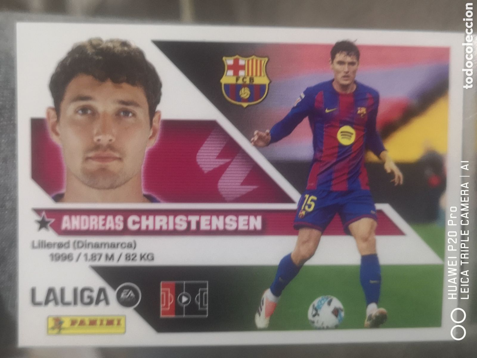 Cromos de Futebol: LIGA ESTE 2026 2027 2026 27 CHRISTENSEN 6 B BARCELONA