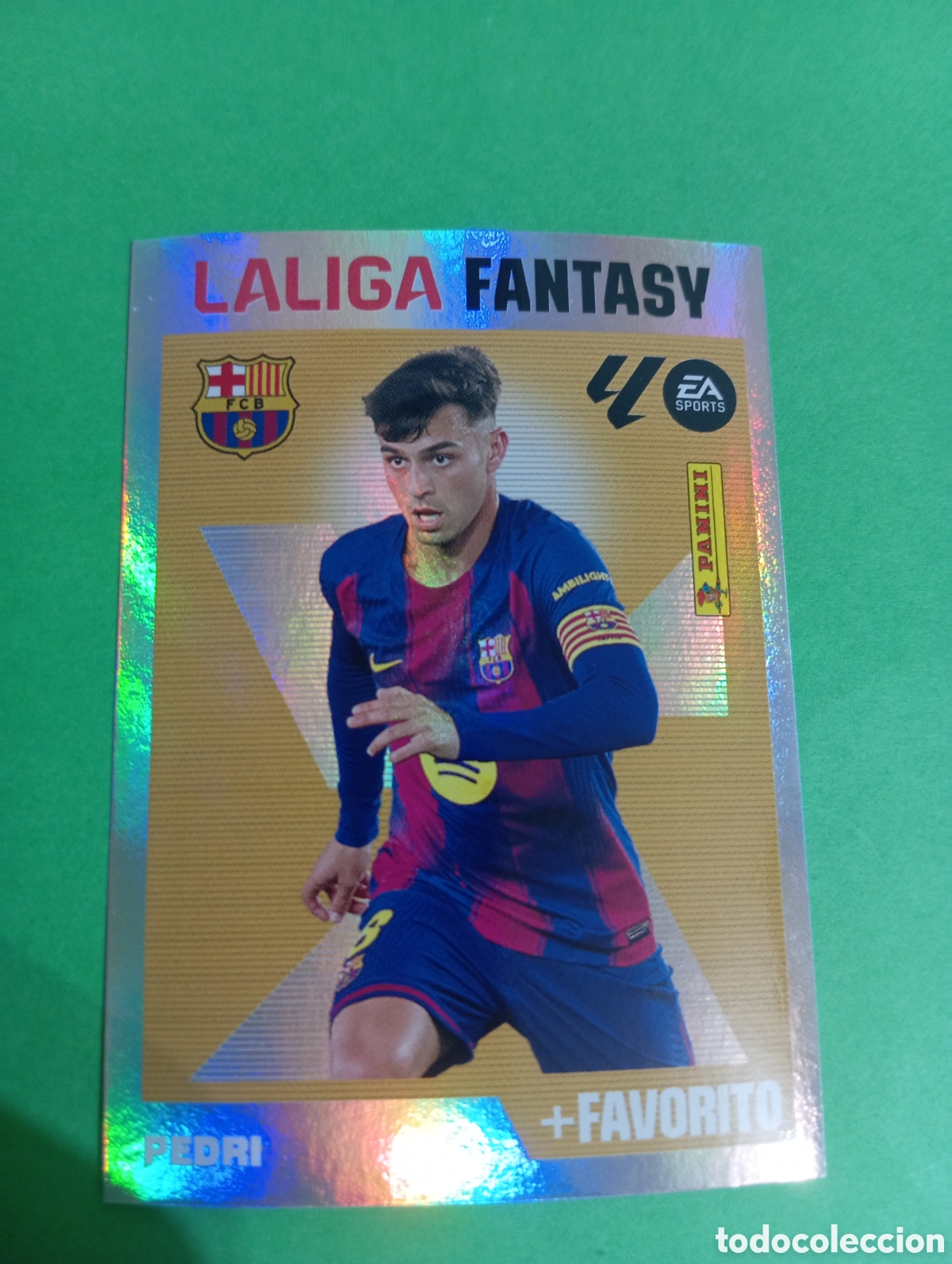 Cromos de Futebol: Pedri Barcelona LIGA FANTASY n&deg;7 / PANINI LIGA ESTE 2026/2027