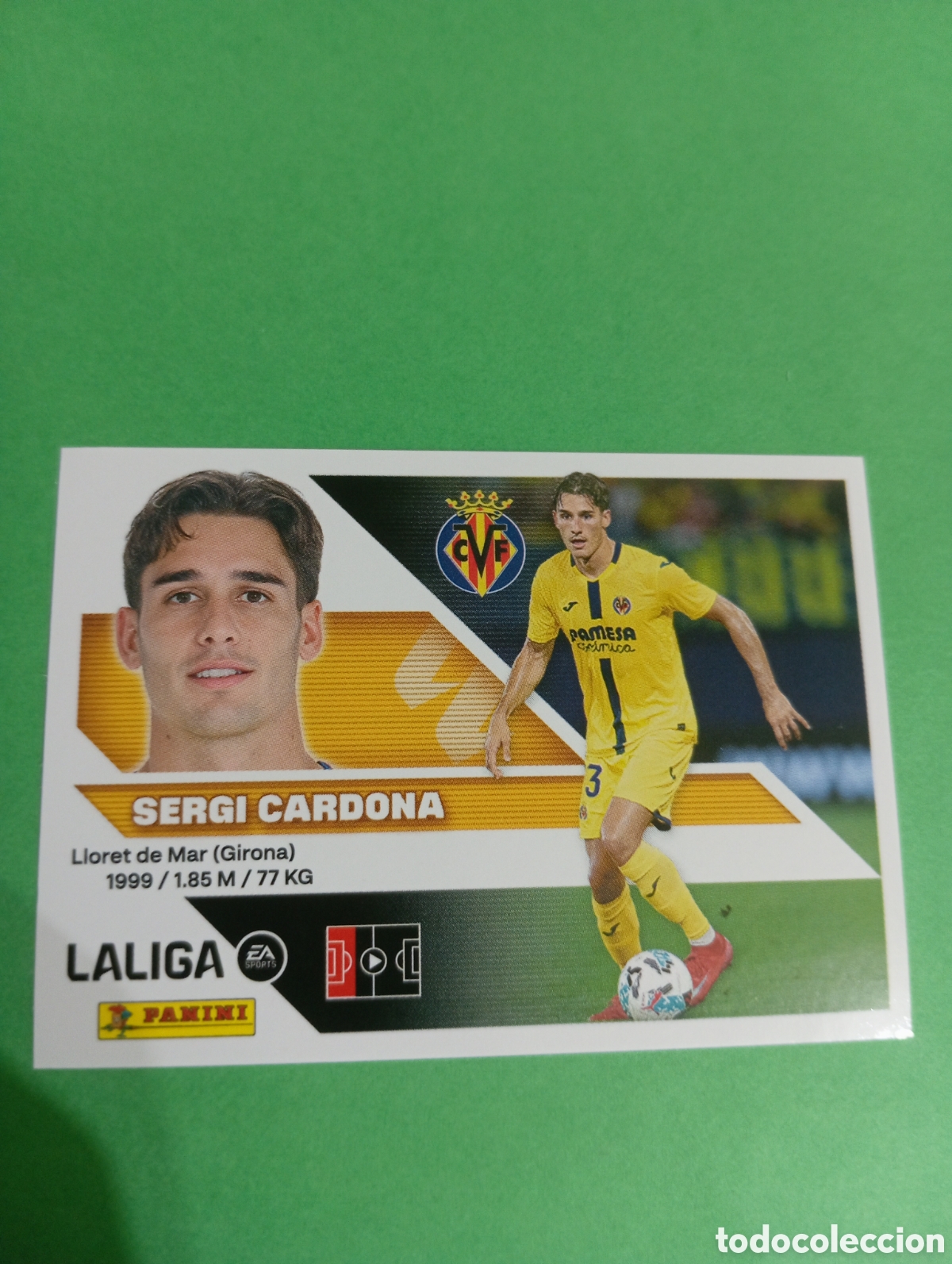 Cromos de Futebol: Sergi Cardona Villarreal n&deg;10 / PANINI LIGA ESTE 2026/2027
