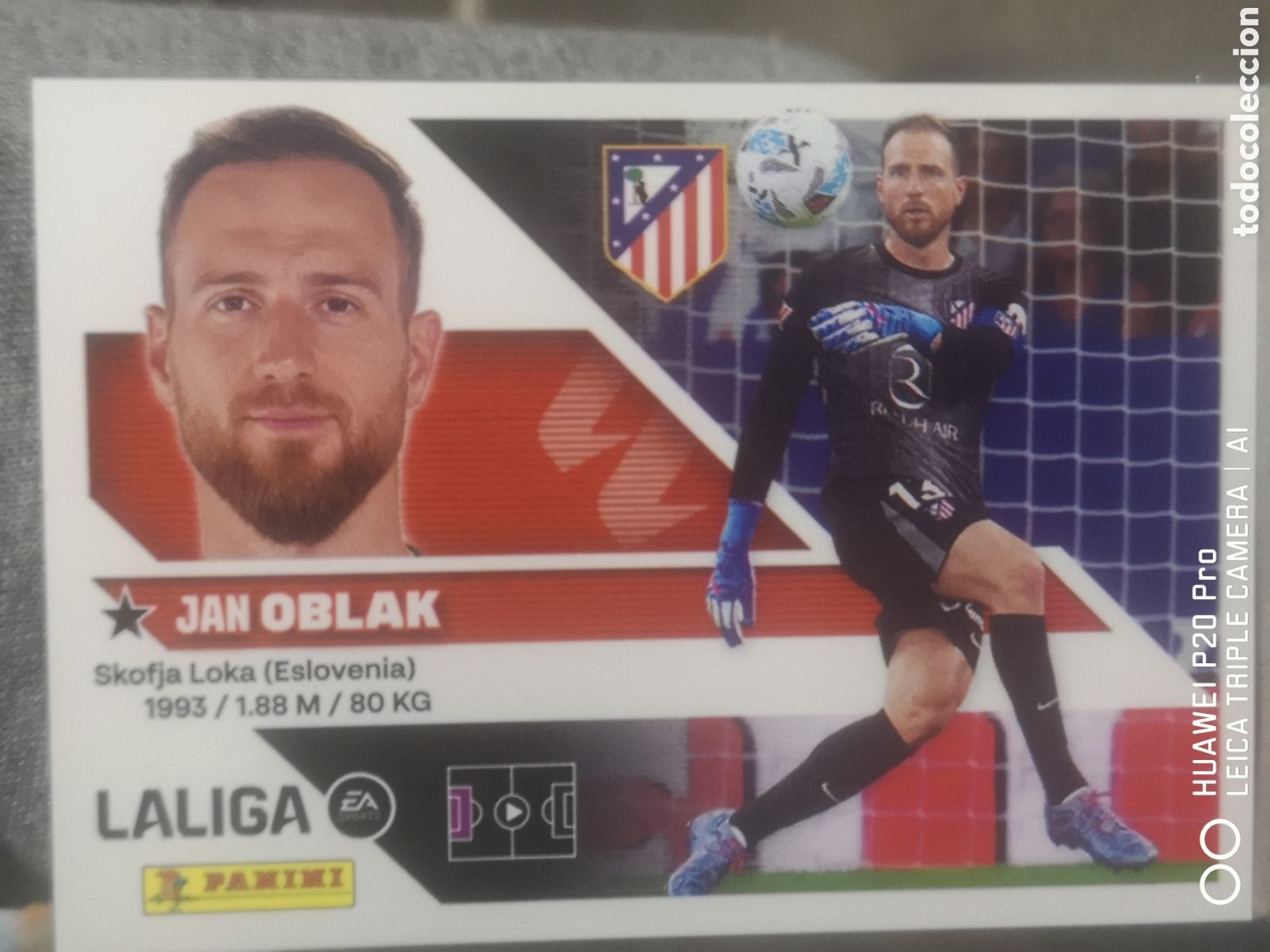 Cromos de Futebol: LIGA ESTE 2026 2027 2026 27 OBLAK 3 ATLETICO DE MADRID