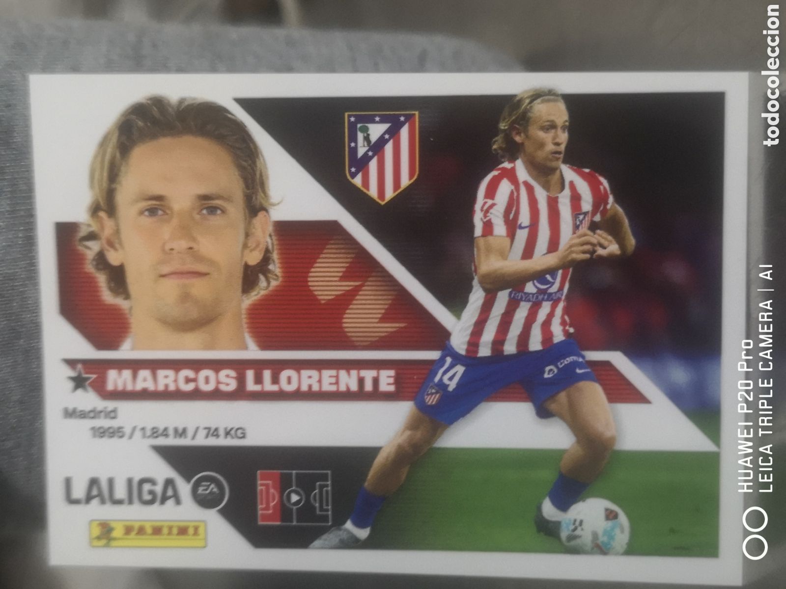 Cromos de f&uacute;tbol: LIGA ESTE 2026 2027 2026 27 MARCOS LLORENTE 5 ATLETICO DE MADRID