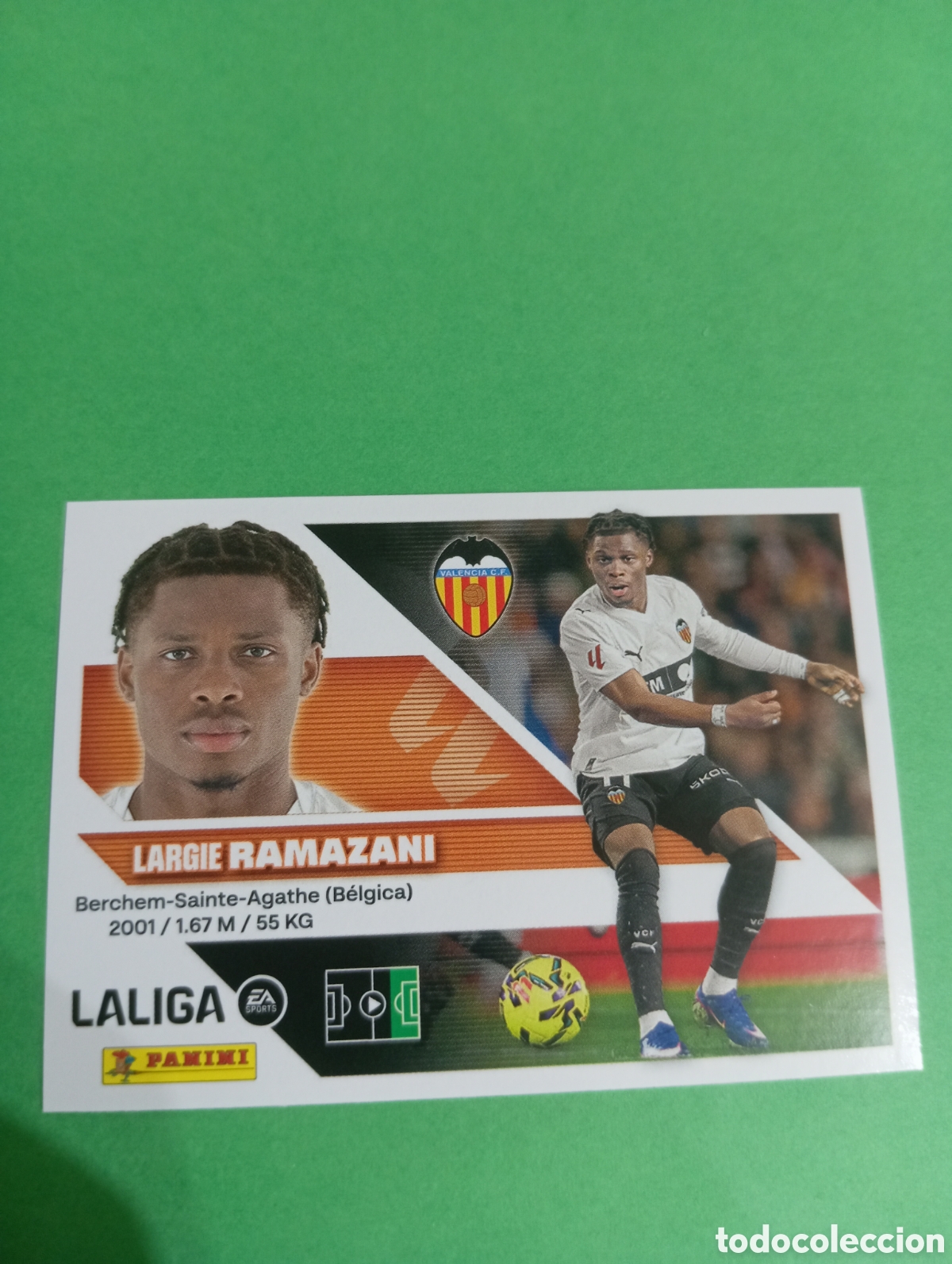 Cromos de f&uacute;tbol: Ramazani Valencia n&deg;19 / PANINI LIGA ESTE 2026/2027
