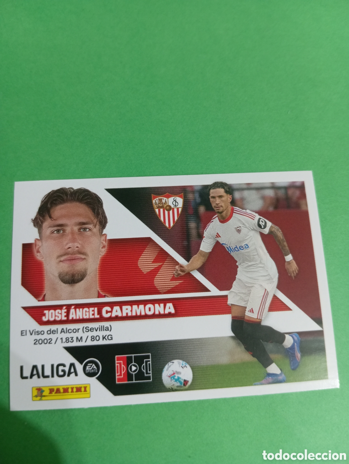 Cromos de f&uacute;tbol: Carmona Sevilla n&deg;5 / PANINI LIGA ESTE 2026/2027