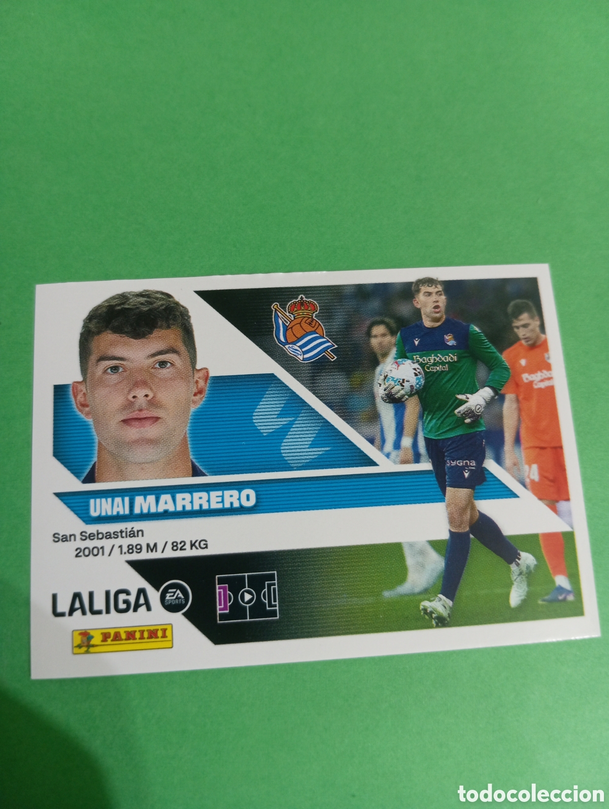 Cromos de f&uacute;tbol: Marrero Real Sociedad n&deg;4 / PANINI LIGA ESTE 2026/2027