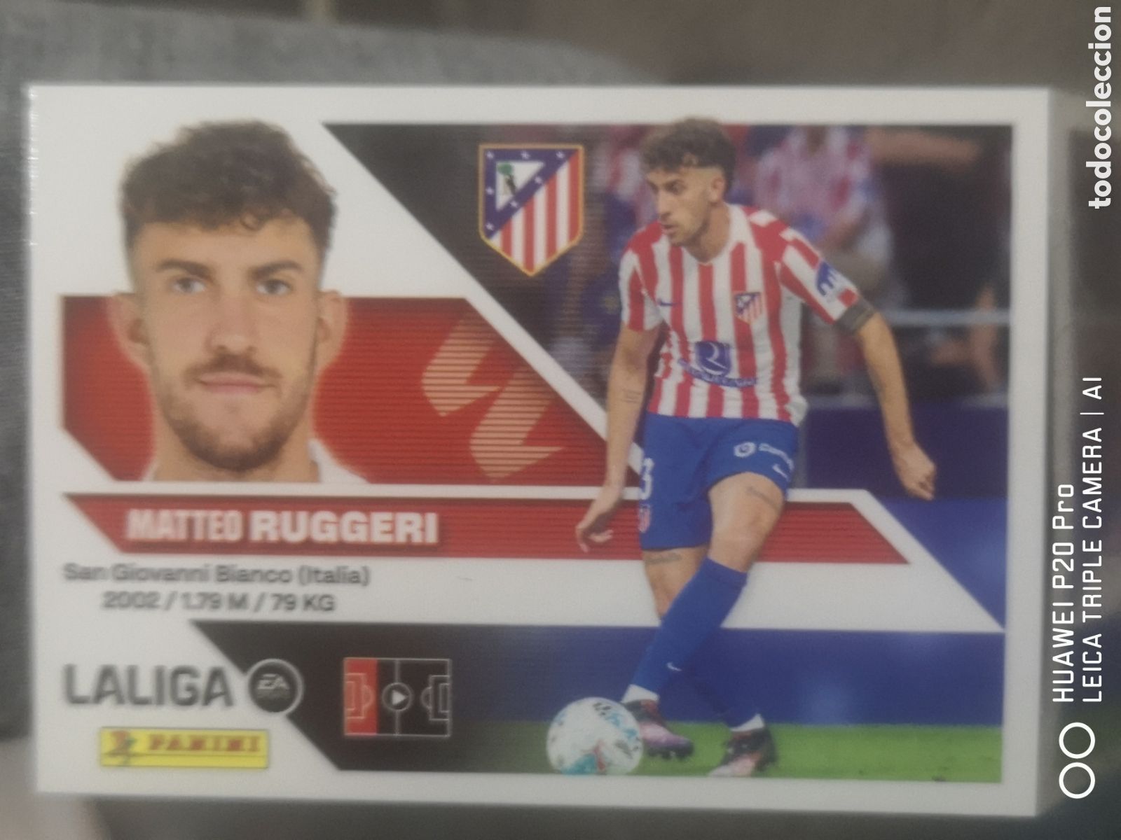 Cromos de f&uacute;tbol: LIGA ESTE 2026 2027 2026 27 RUGGERI 10 ATLETICO DE MADRID