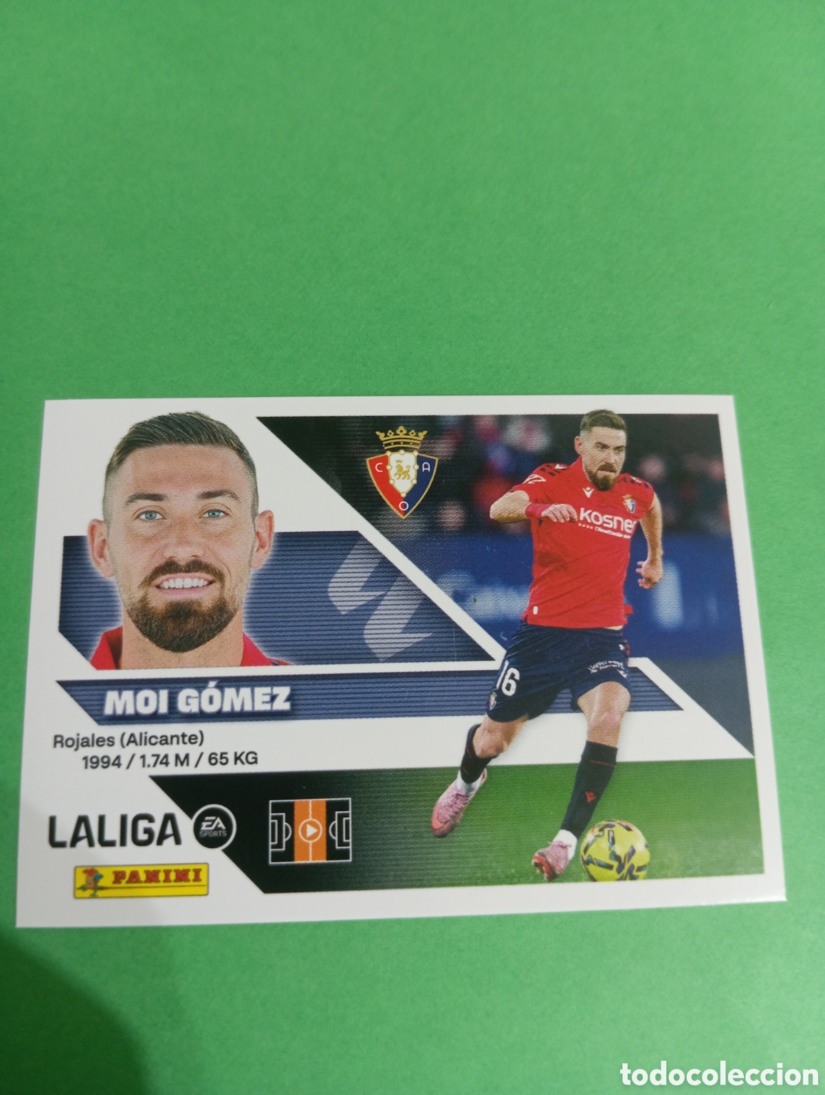 Cromos de f&uacute;tbol: Moi G&oacute;mez Osasuna n&deg;13A / PANINI LIGA ESTE 2026/2027