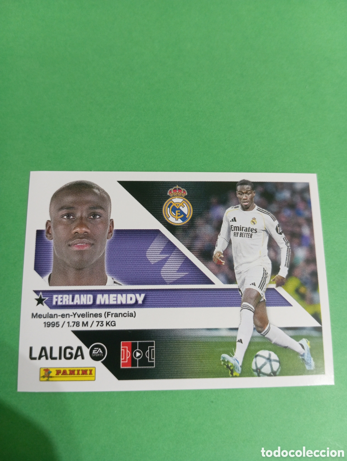 Cromos de f&uacute;tbol: Mendy Real Madrid n&deg;10B / PANINI LIGA ESTE 2026/2027