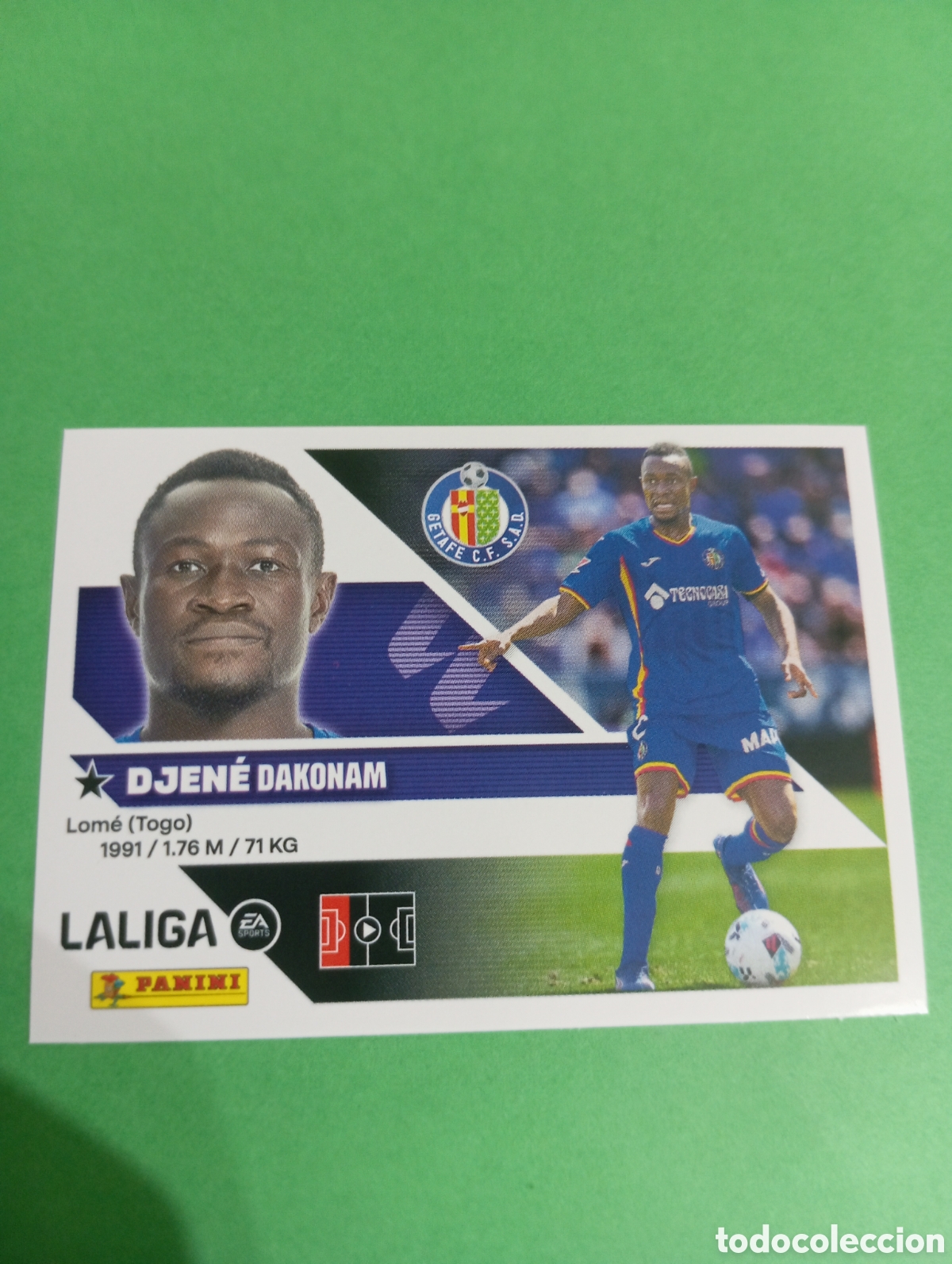 Cromos de f&uacute;tbol: Djen&eacute; Getafe n&deg;6 / PANINI LIGA ESTE 2026/2027