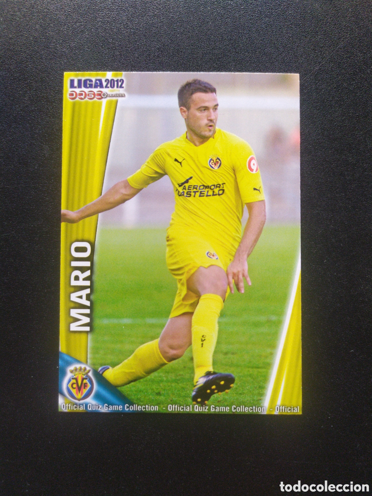 Cromos de f&uacute;tbol: Mundicromo fichas Liga 2011 2012 11 12 Mario n&deg; 646 Villarreal