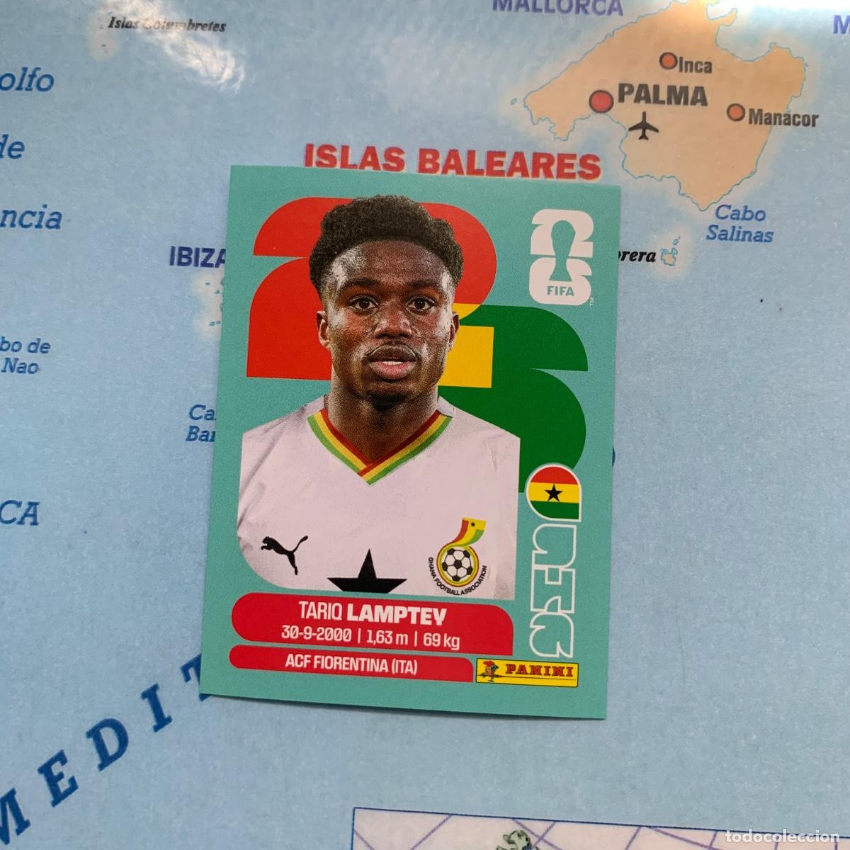 Cromos de f&uacute;tbol: Ghana n&uacute;mero 3 cromo panini Mundial Fifa World Cup 2026