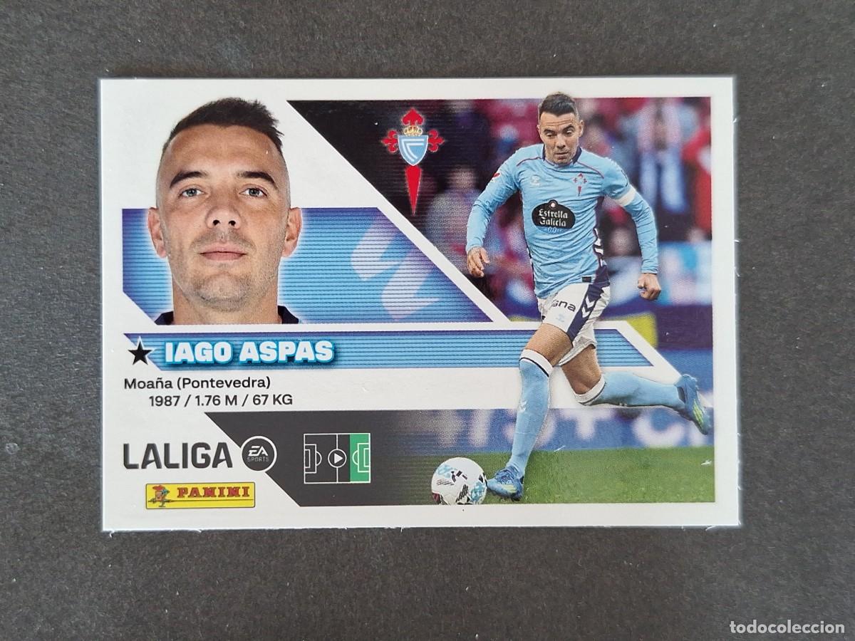 Figurine di Calcio: L1 IAGO ASPAS CELTA DE VIGO LIGA ESTE 2026 2027 26 27 NUNCA PEGADO SIN PEGAR