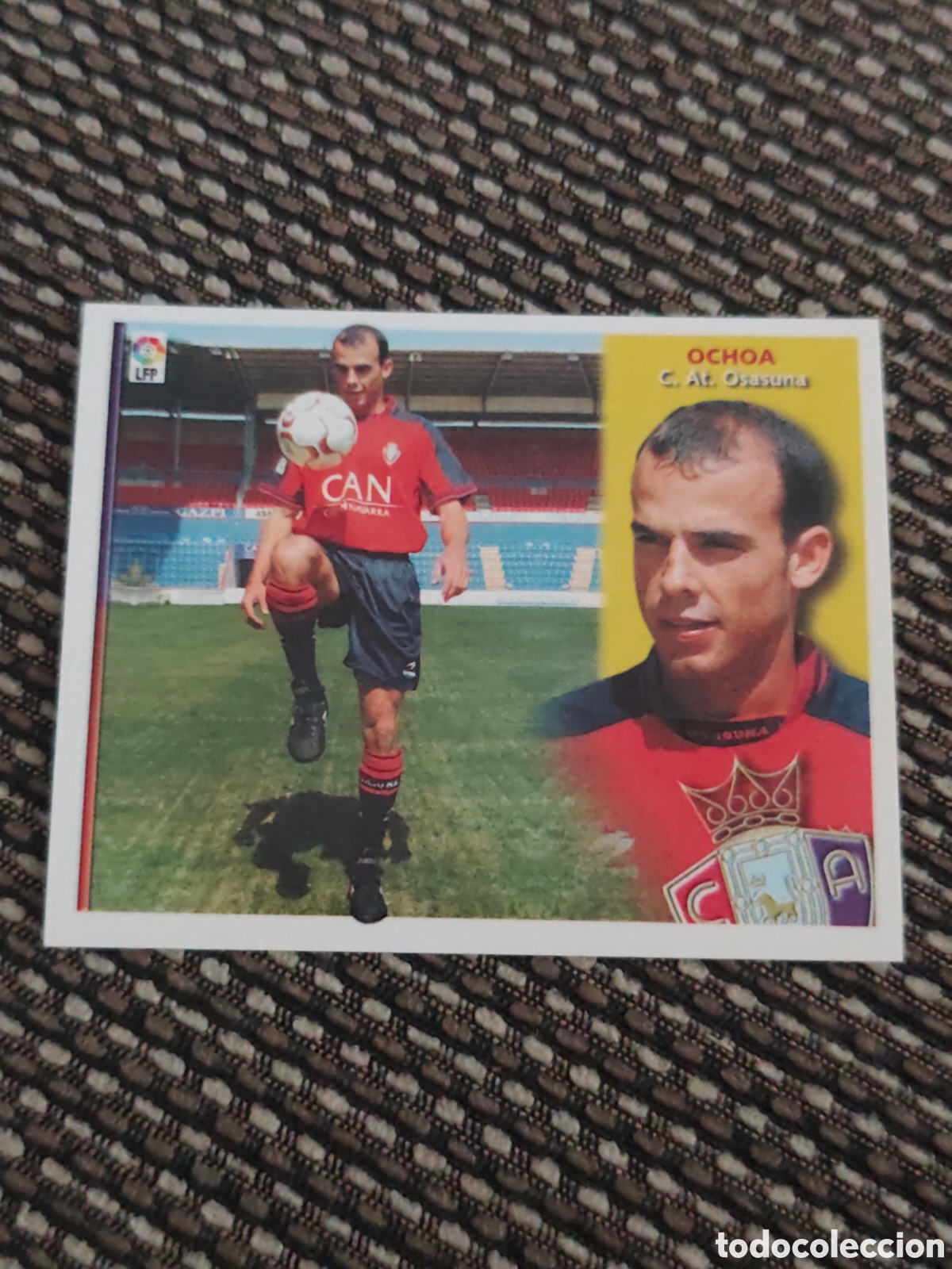 Figurine di Calcio: COLOCA OCHOA OSASUNA EDICIONES ESTE 2002 2003