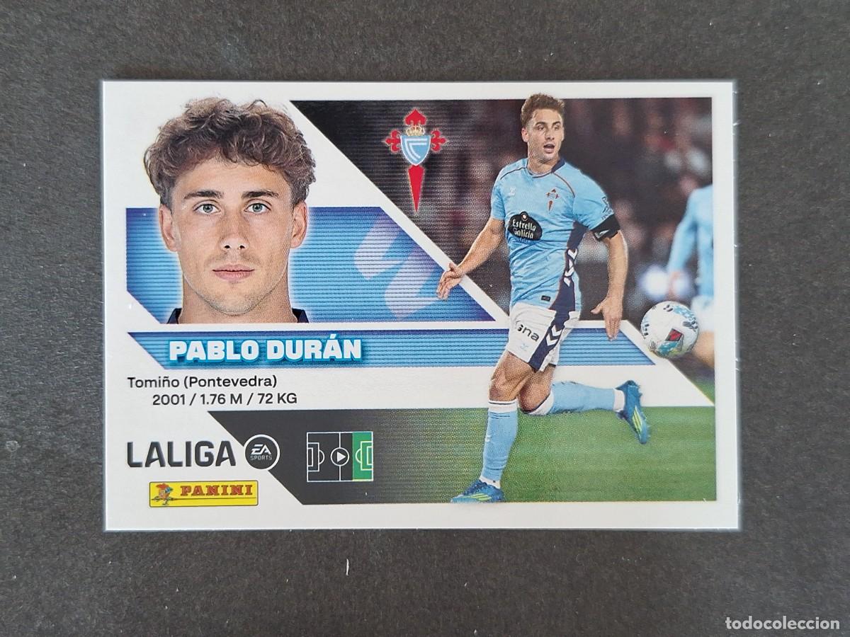 Figurine di Calcio: L1 PABLO DURAN CELTA DE VIGO LIGA ESTE 2026 2027 26 27 NUNCA PEGADO SIN PEGAR