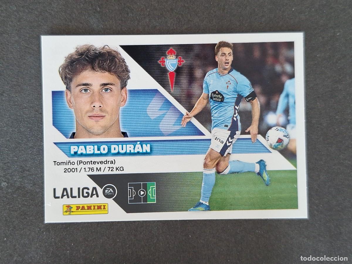 Figurine di Calcio: L1 PABLO DURAN CELTA DE VIGO LIGA ESTE 2026 2027 26 27 NUNCA PEGADO SIN PEGAR