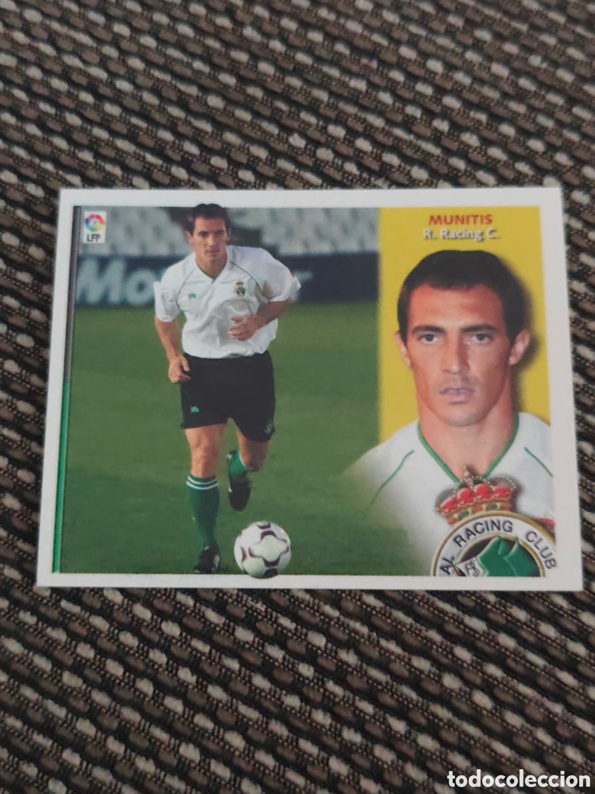 Cromos de Futebol: COLOCA MUNITIS RACING SANTANDER EDICIONES ESTE 2002 2003