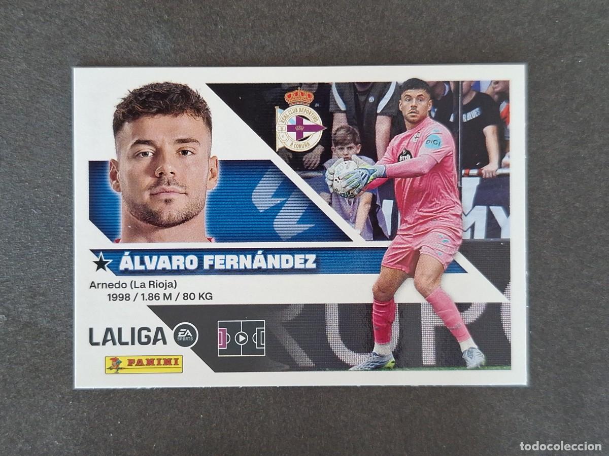 Cromos de Futebol: L1 ALVARO FERNANDEZ DEPORTIVO DE LA CORU&Ntilde;A LIGA ESTE 2026 2027 26 27 NUNCA PEGADO SIN PEGAR