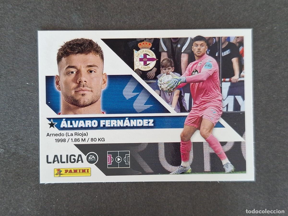 Cromos de Futebol: L1 ALVARO FERNANDEZ DEPORTIVO DE LA CORU&Ntilde;A LIGA ESTE 2026 2027 26 27 NUNCA PEGADO SIN PEGAR