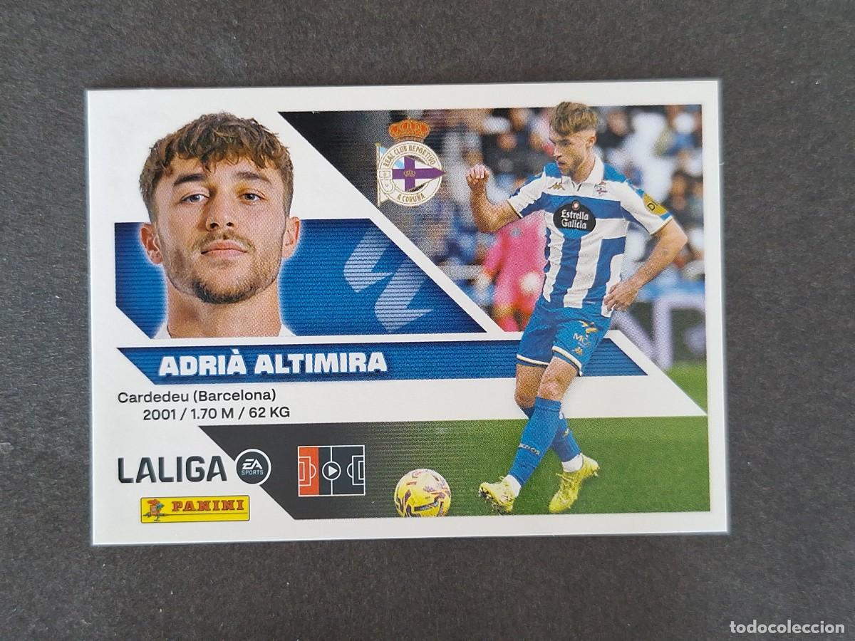 Cromos de Futebol: L1 ADRIA ALTIMIRA DEPORTIVO DE LA CORU&Ntilde;A LIGA ESTE 2026 2027 26 27 NUNCA PEGADO SIN PEGAR