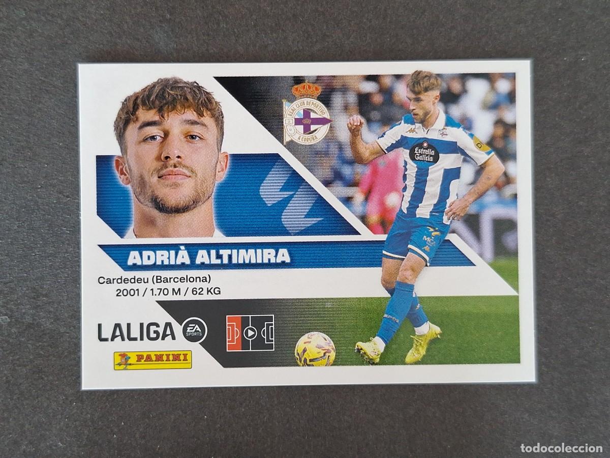 Cromos de Futebol: L1 ADRIA ALTIMIRA DEPORTIVO DE LA CORU&Ntilde;A LIGA ESTE 2026 2027 26 27 NUNCA PEGADO SIN PEGAR