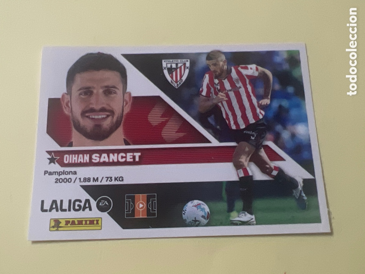 Cromos de f&uacute;tbol: C2162. SANCET ATHLETIC CLUB DE BILBAO LIGA ESTE 2026 2027 26 27 NUNCA PEGADO SIN PEGAR