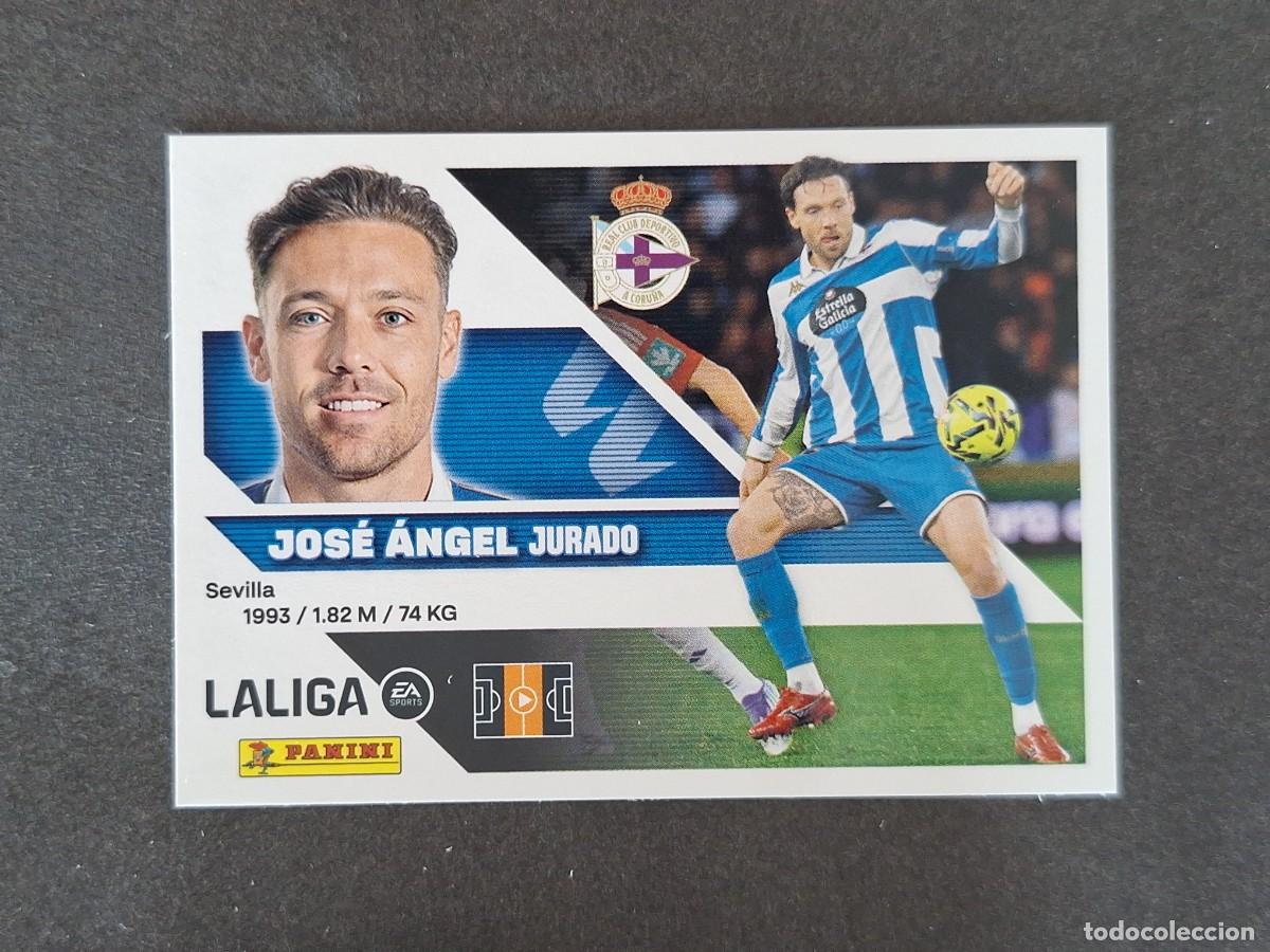 Cromos de f&uacute;tbol: L1 JOSE ANGEL DEPORTIVO DE LA CORU&Ntilde;A LIGA ESTE 2026 2027 26 27 NUNCA PEGADO SIN PEGAR