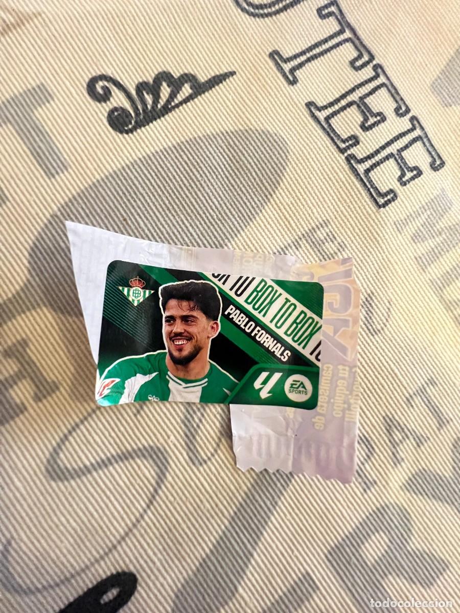 Cromos de f&uacute;tbol: PABLO FORNALS REAL BETIS CHICLE LIGA ESTE 2026-2027/26-27 PANINI
