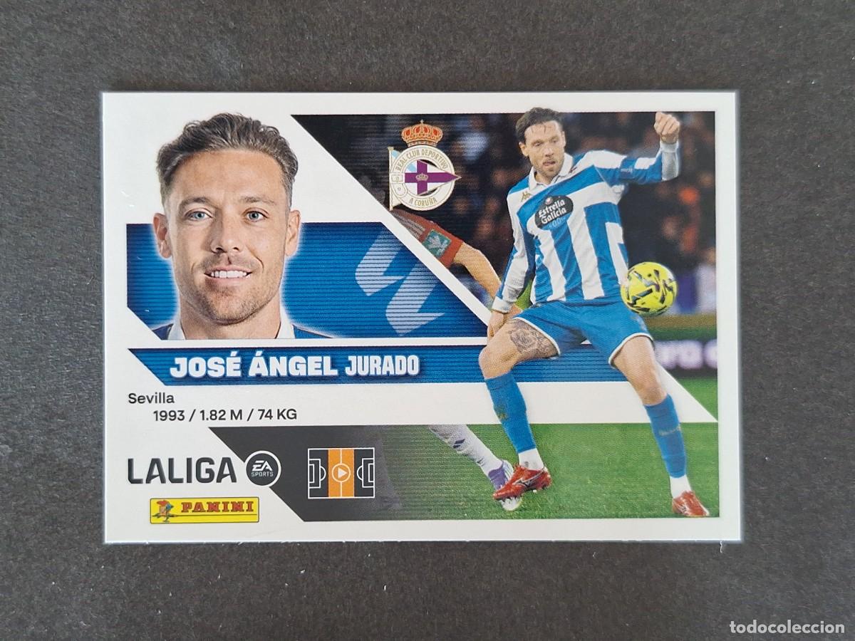 Cromos de f&uacute;tbol: L1 JOSE ANGEL DEPORTIVO DE LA CORU&Ntilde;A LIGA ESTE 2026 2027 26 27 NUNCA PEGADO SIN PEGAR
