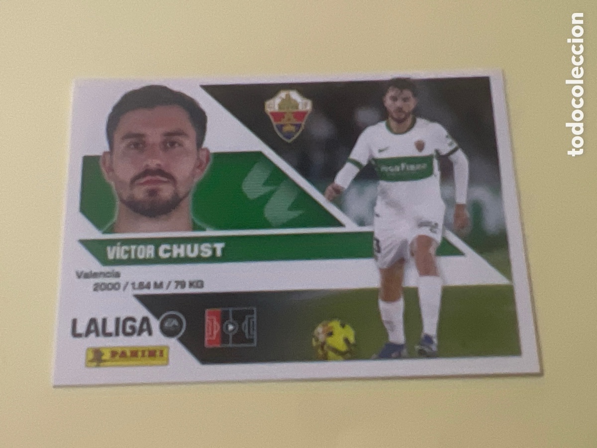 Cromos de f&uacute;tbol: C2205. Cromo Panini Liga Este 2026/2027 26/27 Elche Victor Chust 6