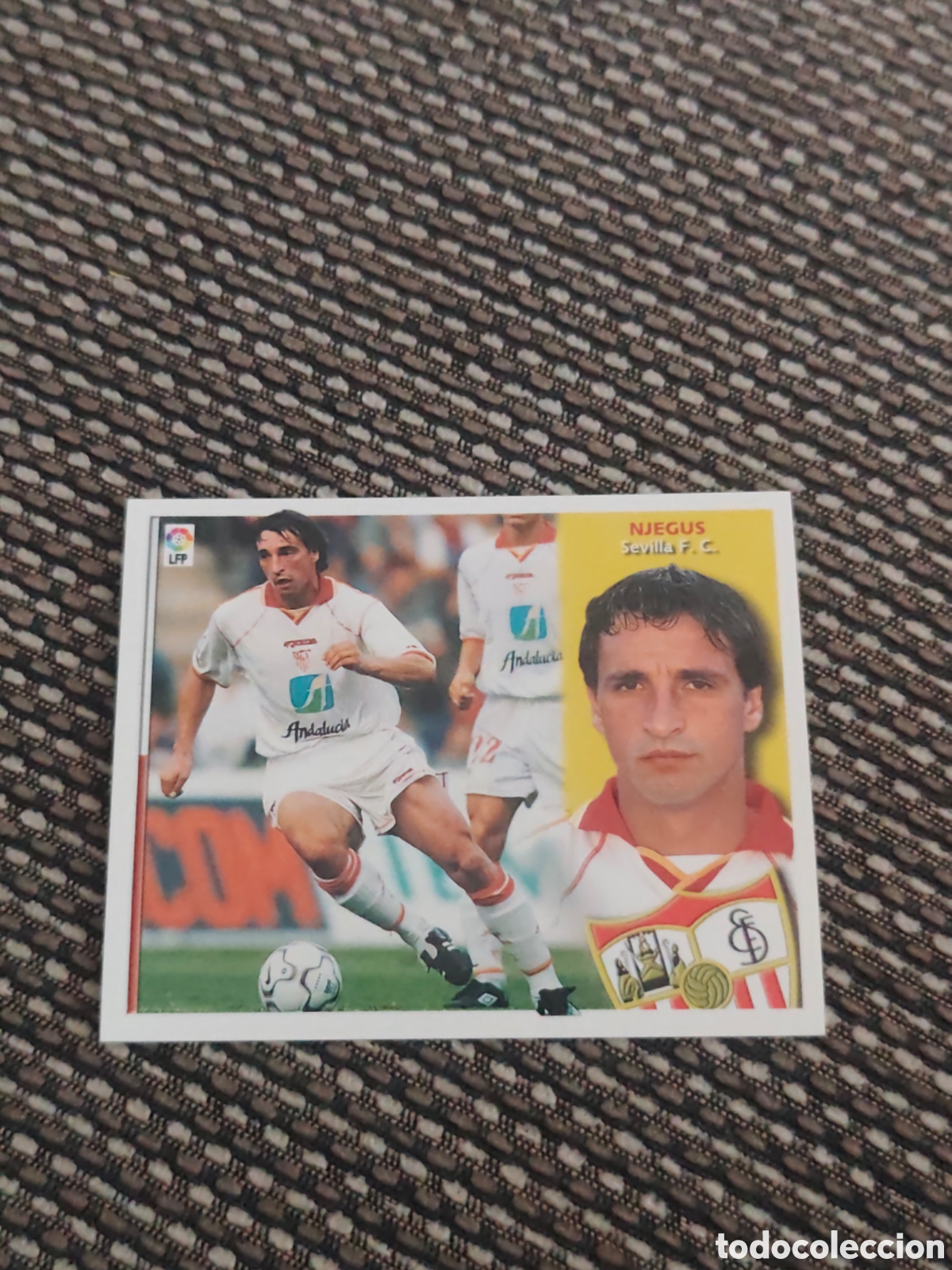 Figurine di Calcio: COLOCA NJEGUS SEVILLA EDICIONES ESTE 2002 2003