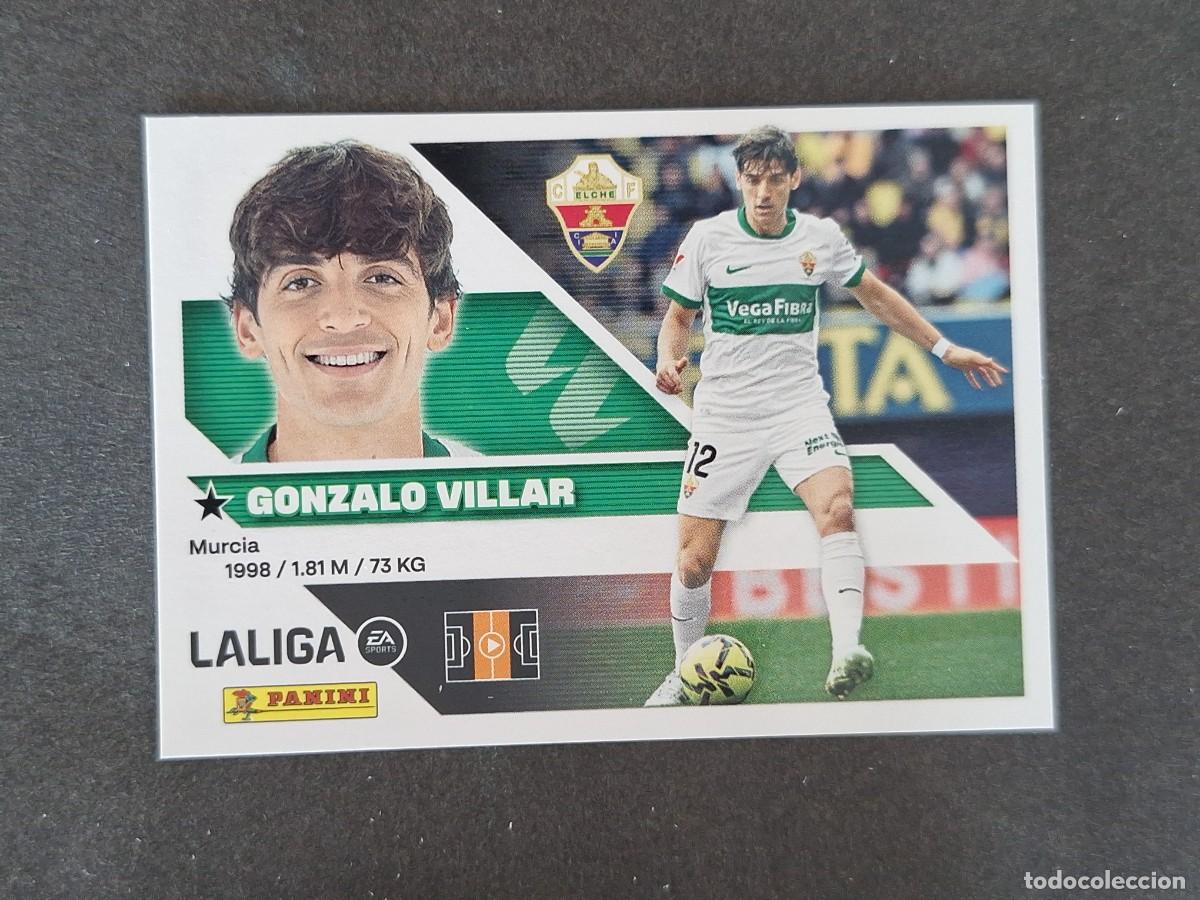 Cartes &agrave; collectionner de Football: L1 GONZALO VILLAR ELCHE C. F. LIGA ESTE 2026 2027 26 27 NUNCA PEGADO SIN PEGAR