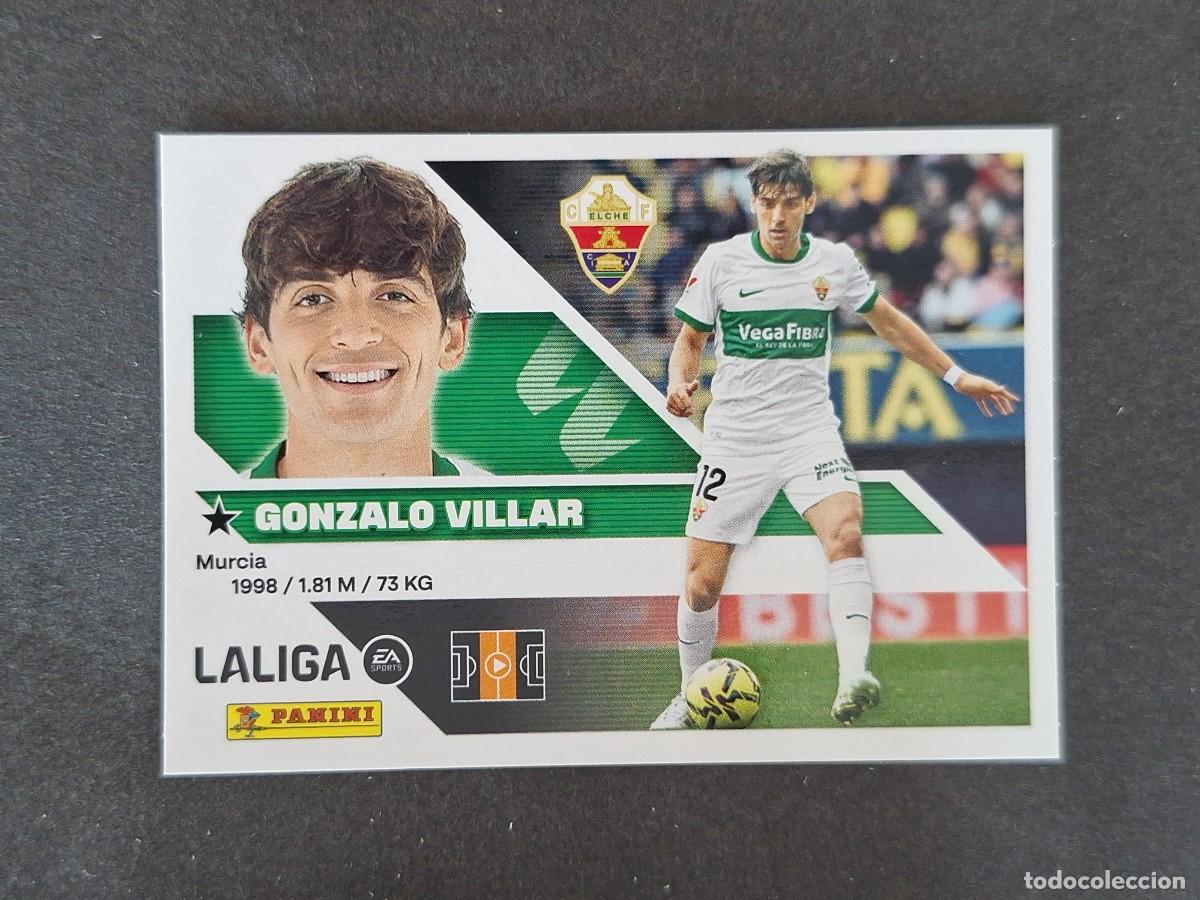 Cartes &agrave; collectionner de Football: L1 GONZALO VILLAR ELCHE C. F. LIGA ESTE 2026 2027 26 27 NUNCA PEGADO SIN PEGAR