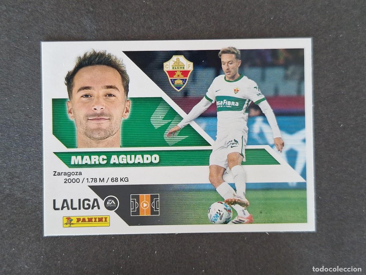 Figurine di Calcio: L1 MARC AGUADO ELCHE C. F. LIGA ESTE 2026 2027 26 27 NUNCA PEGADO SIN PEGAR