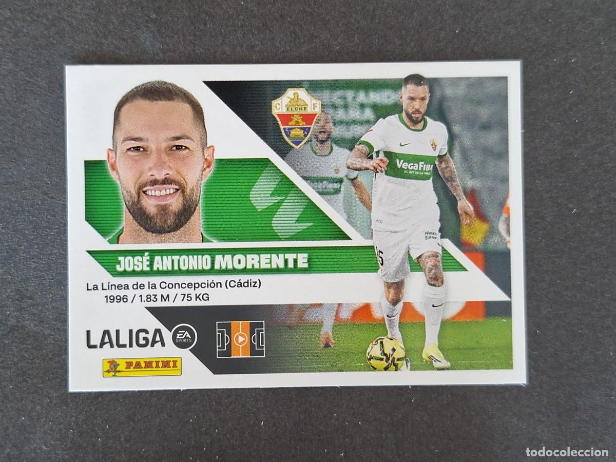 Figurine di Calcio: L1 MORENTE ELCHE C. F. LIGA ESTE 2026 2027 26 27 NUNCA PEGADO SIN PEGAR