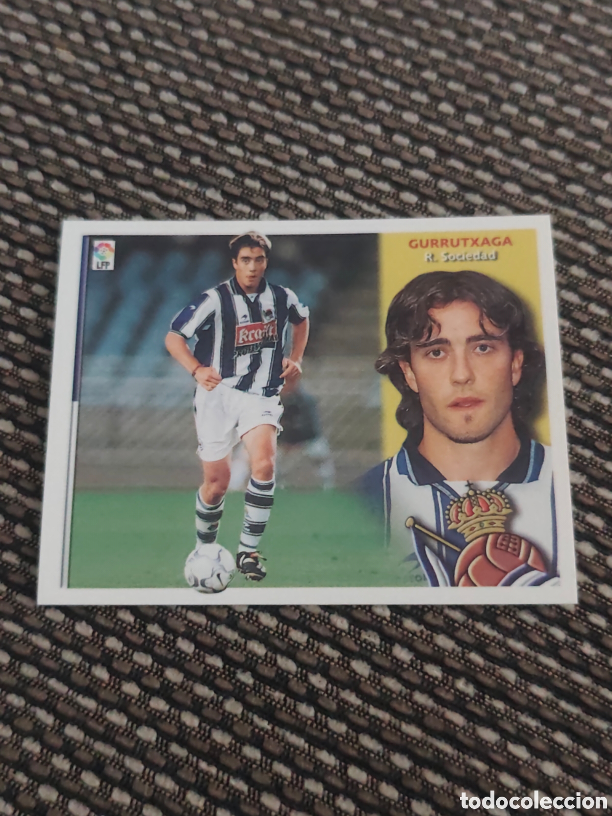 Figurine di Calcio: COLOCA GURRUTXAGA REAL SOCIEDAD EDICIONES ESTE 2002 2003
