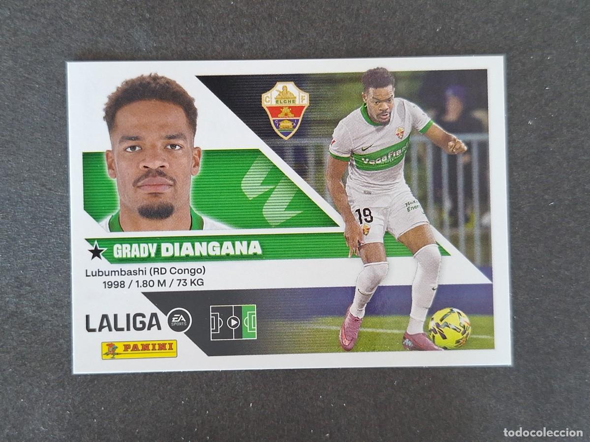 Figurine di Calcio: L1 DIANGANA ELCHE C. F. LIGA ESTE 2026 2027 26 27 NUNCA PEGADO SIN PEGAR