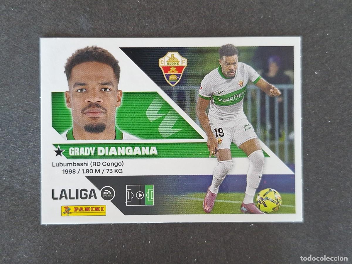 Figurine di Calcio: L1 DIANGANA ELCHE C. F. LIGA ESTE 2026 2027 26 27 NUNCA PEGADO SIN PEGAR