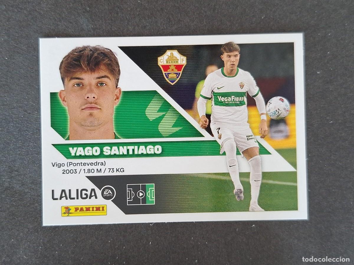 Figurine di Calcio: L1 YAGO SANTIAGO ELCHE C. F. LIGA ESTE 2026 2027 26 27 NUNCA PEGADO SIN PEGAR