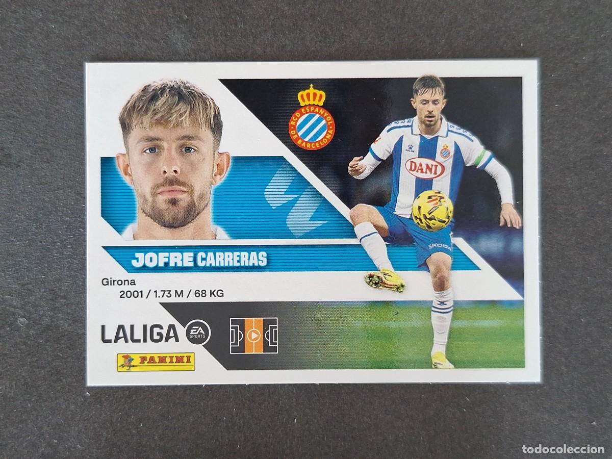 Cromos de f&uacute;tbol: L1 JOFRE R. C. D. ESPA&Ntilde;OL LIGA ESTE 2026 2027 26 27 NUNCA PEGADO SIN PEGAR