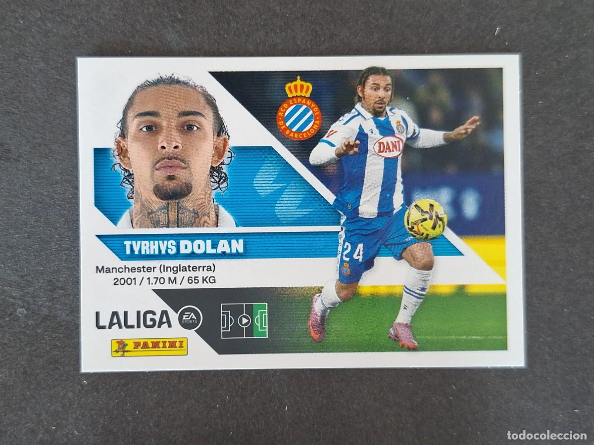Cromos de f&uacute;tbol: L1 DOLAN R. C. D. ESPA&Ntilde;OL LIGA ESTE 2026 2027 26 27 NUNCA PEGADO SIN PEGAR