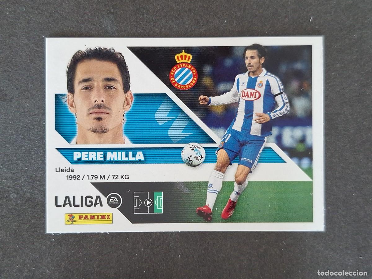 Cromos de f&uacute;tbol: L1 PERE MILLA R. C. D. ESPA&Ntilde;OL LIGA ESTE 2026 2027 26 27 NUNCA PEGADO SIN PEGAR