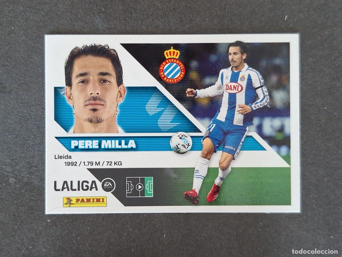 Cromos de f&uacute;tbol: L1 PERE MILLA R. C. D. ESPA&Ntilde;OL LIGA ESTE 2026 2027 26 27 NUNCA PEGADO SIN PEGAR