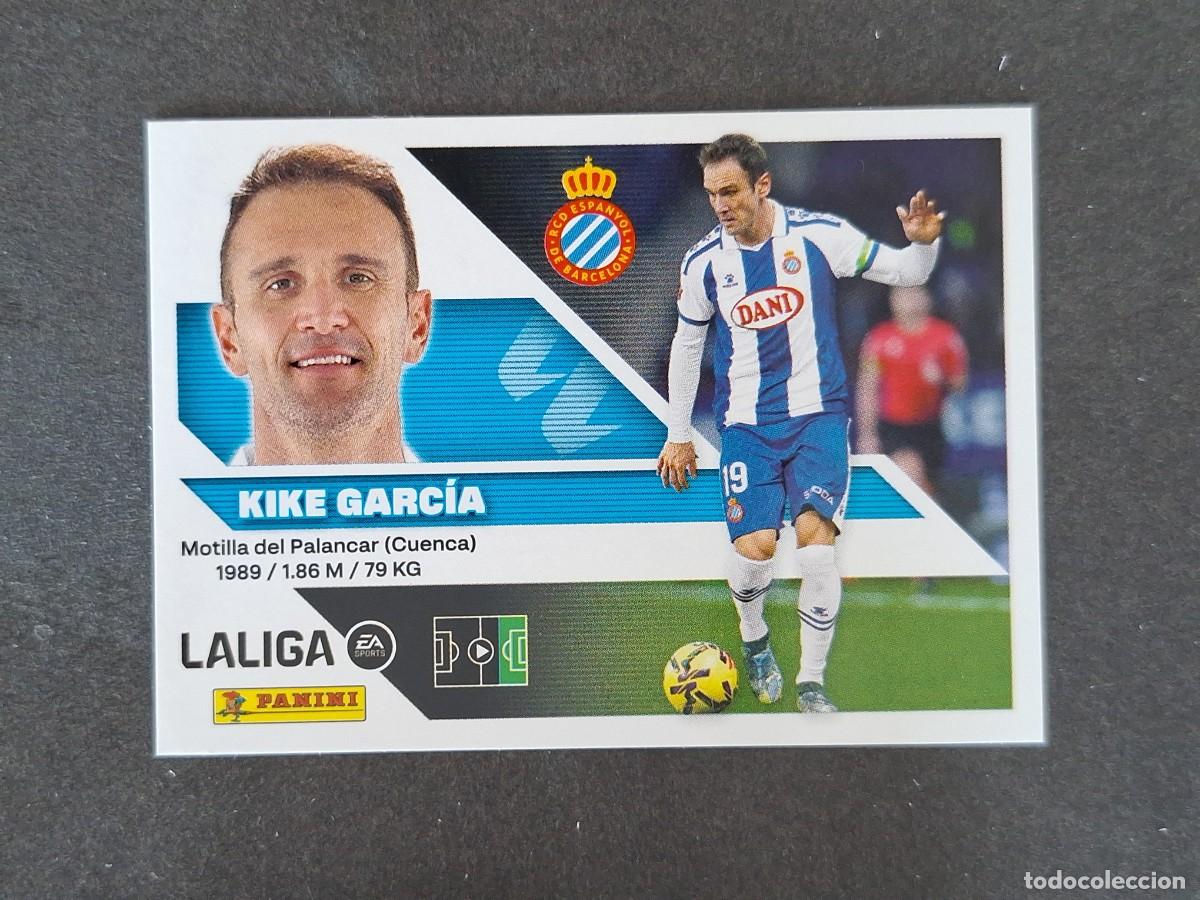 Cromos de f&uacute;tbol: L1 KIKE GARCIA R. C. D. ESPA&Ntilde;OL LIGA ESTE 2026 2027 26 27 NUNCA PEGADO SIN PEGAR