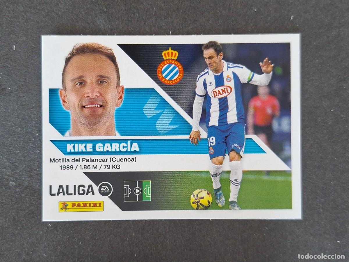 Cromos de f&uacute;tbol: L1 KIKE GARCIA R. C. D. ESPA&Ntilde;OL LIGA ESTE 2026 2027 26 27 NUNCA PEGADO SIN PEGAR