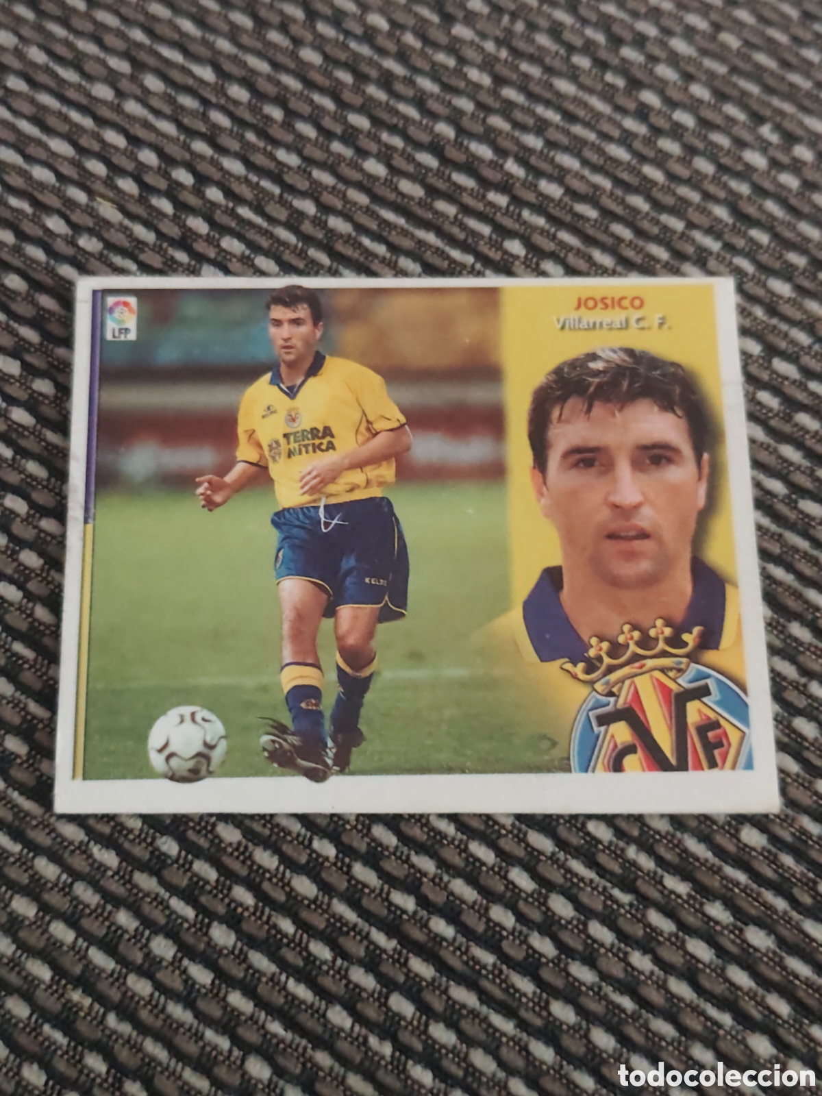 Cromos de f&uacute;tbol: COLOCA JOSICO VILLARREAL EDICIONES ESTE 2002 2003